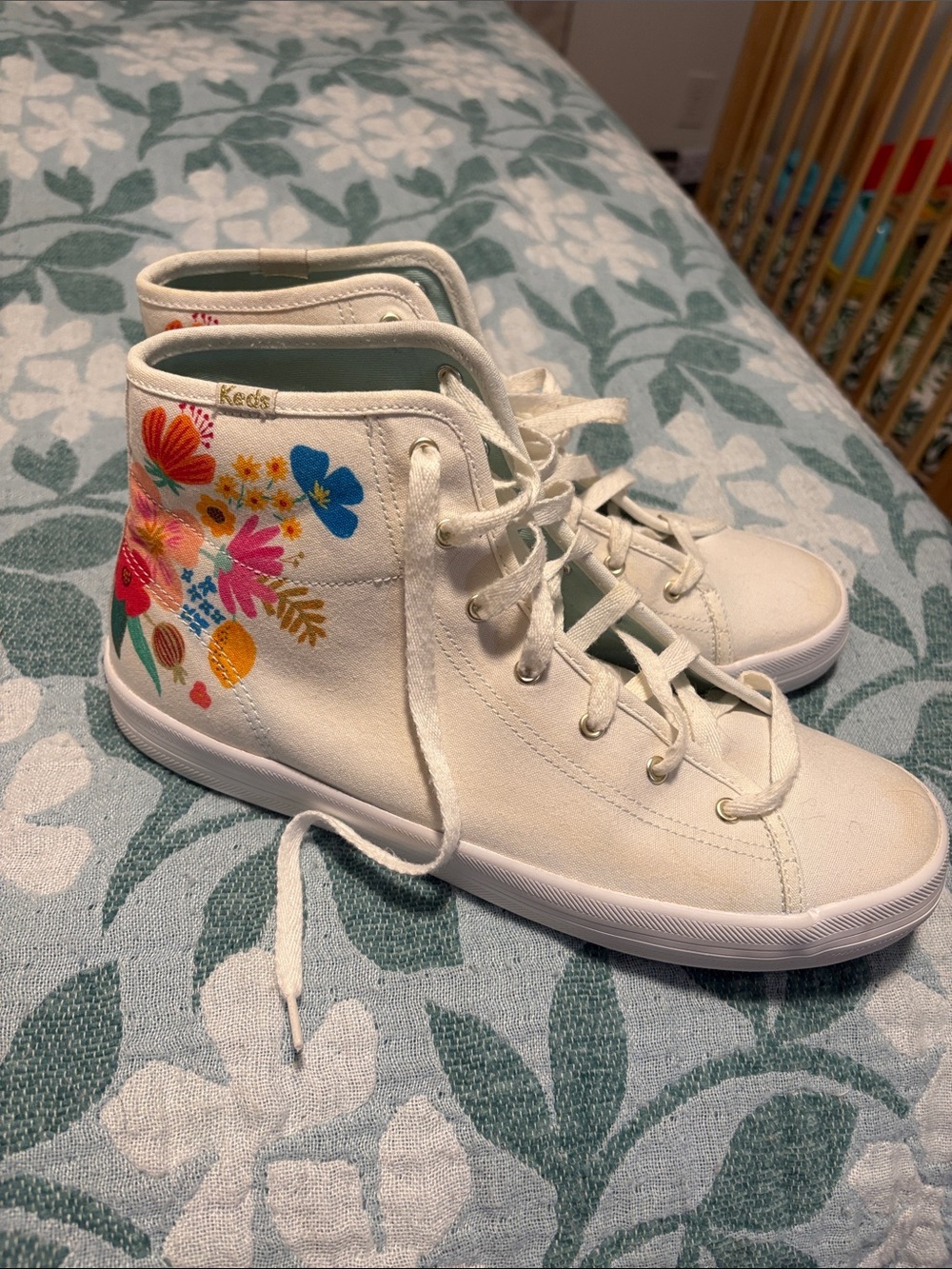 Keds Rifle Paper Co high tops